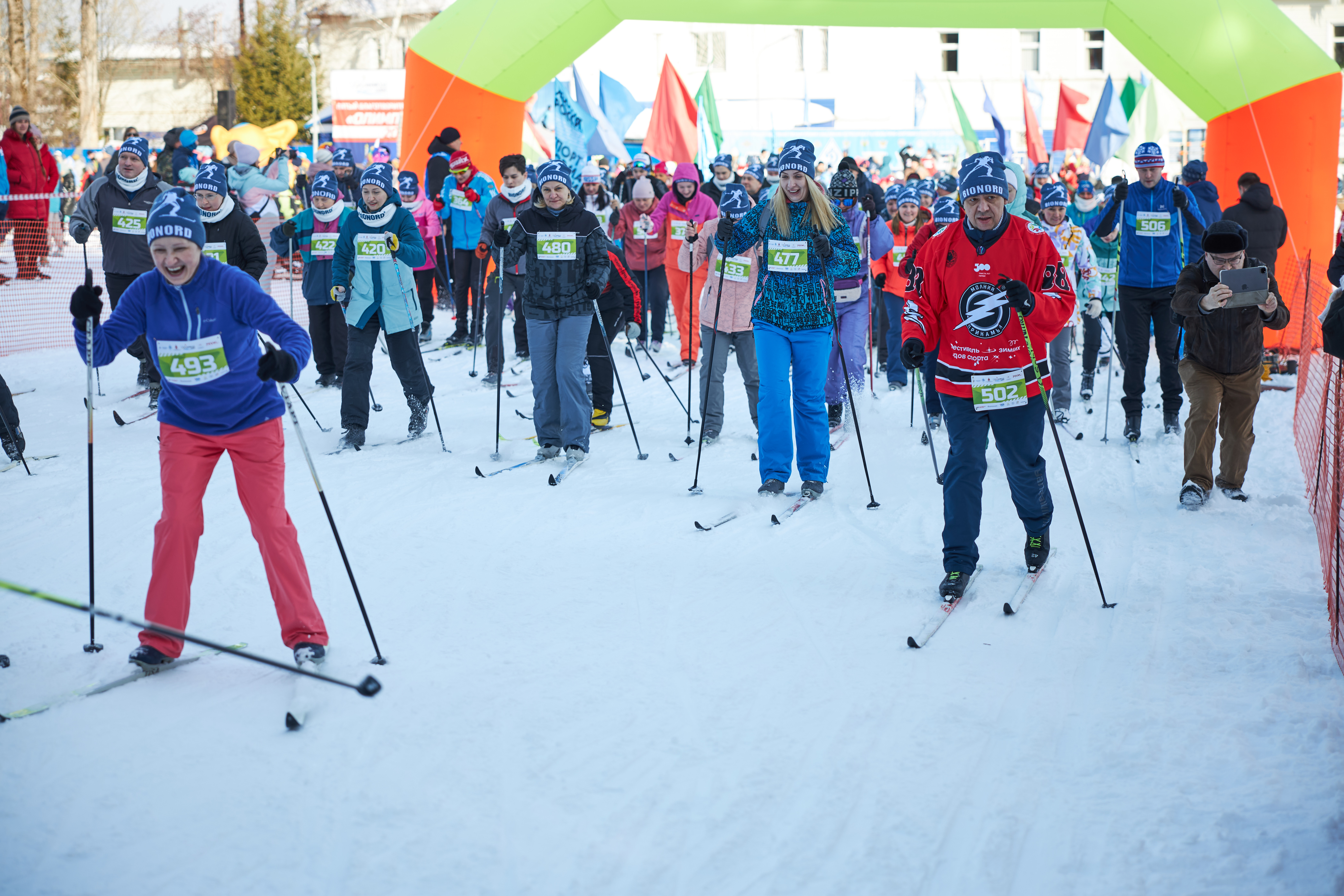 Команда Bionord вышла на юбилейный благотворительный зимний старт «Олимпийская лыжня», рис. 3